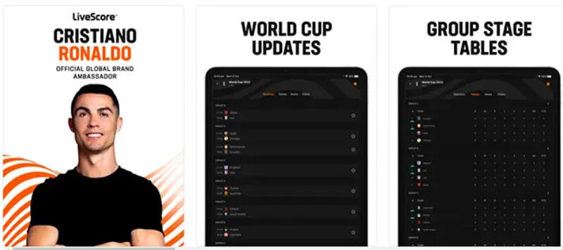 Tính năng livescore tỷ số bóng đá cung cấp những gì?